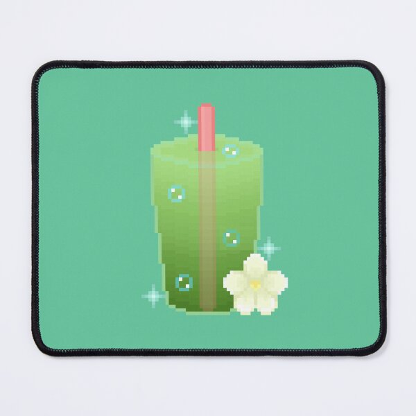 Item preview, pixel iced green tea designed and sold by autumnalmanac.