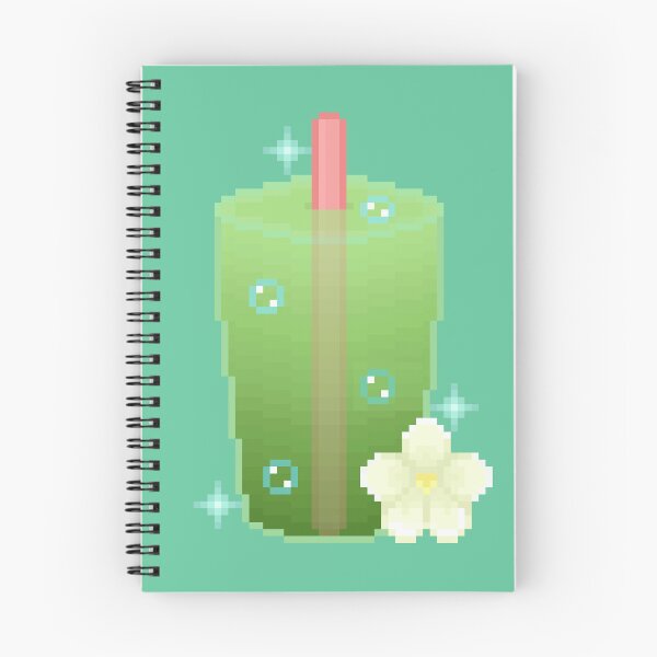 Item preview, pixel iced green tea designed and sold by autumnalmanac.
