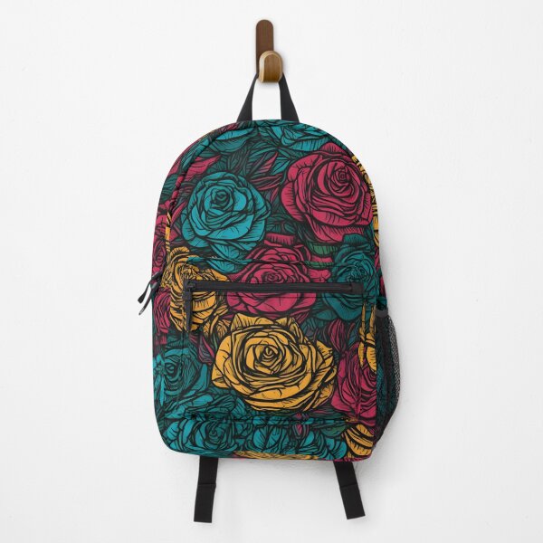 Item preview, Beautiful colorful rose pattern designed and sold by LimitedFuture.