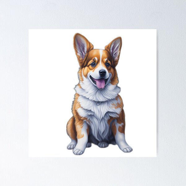 Item preview, Pembroke Welsh Corgi Puppy designed and sold by AI-Pets.