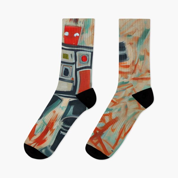 Item preview, Robot in the style of famous art. designed and sold by CRAFTER-MEDIA.