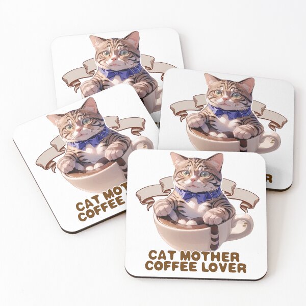 Item preview, Cat Mother Coffee Lover designed and sold by Lychee Design.