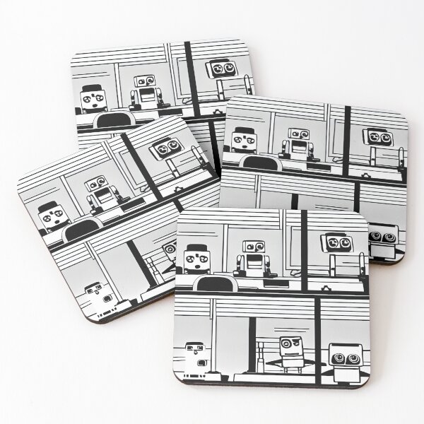 Item preview, Robot in the style of famous art. designed and sold by CRAFTER-MEDIA.