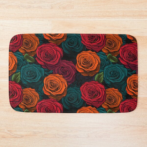 Item preview, Beautiful colorful rose pattern designed and sold by LimitedFuture.