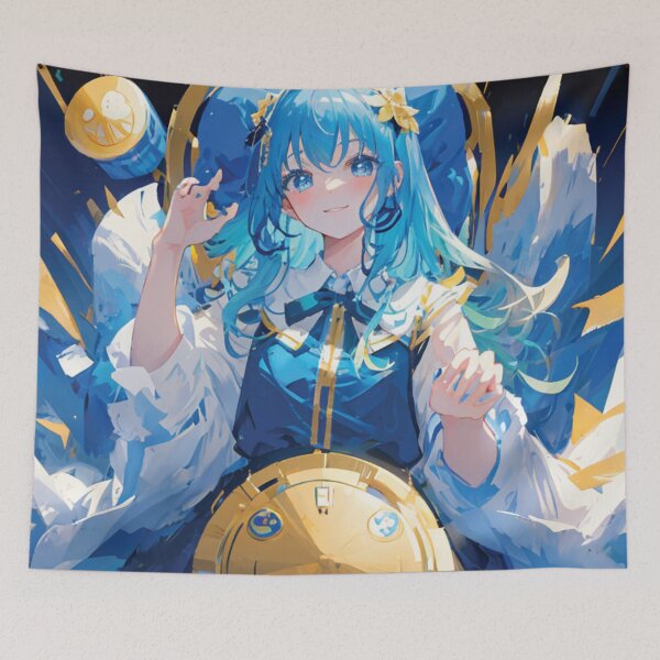 Item preview, anime_ blue lady style-2 designed and sold by theiynkhi.
