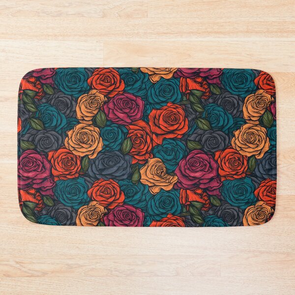 Item preview, Beautiful colorful rose pattern designed and sold by LimitedFuture.