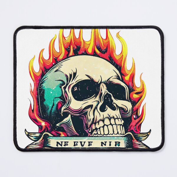 Item preview, skull on fire 002 designed and sold by sicomanzer.