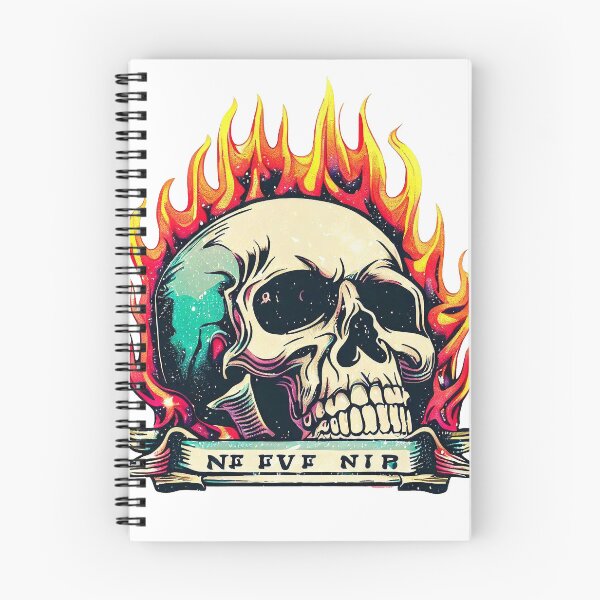 Item preview, skull on fire 002 designed and sold by sicomanzer.