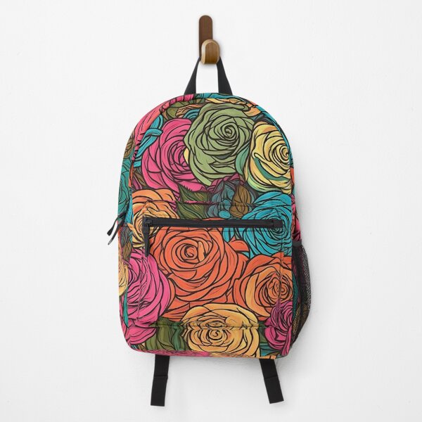 Item preview, Beautiful colorful rose pattern designed and sold by LimitedFuture.