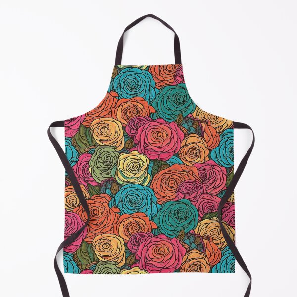 Item preview, Beautiful colorful rose pattern designed and sold by LimitedFuture.