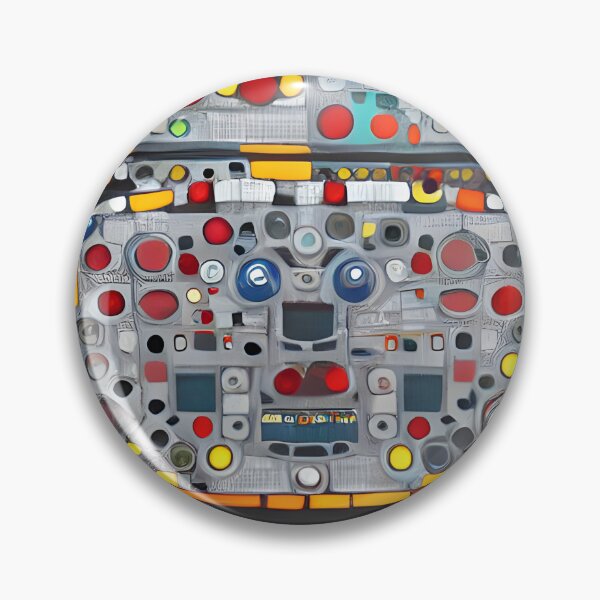Item preview, Robot in the style of famous art. designed and sold by CRAFTER-MEDIA.