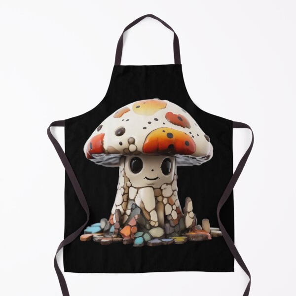 Aperçu de l'œuvre Glazed Pottery Shroom - Porcelain Mushroom créée et vendue par TVBArchive.