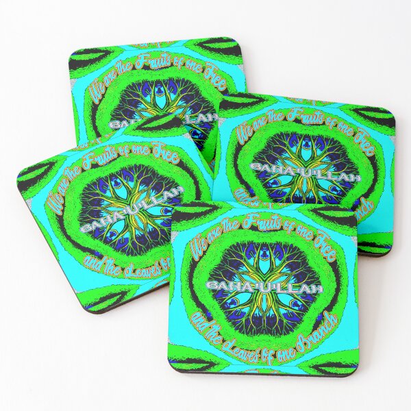 Item preview, FAMOUS BAHA'I QUOTE - "WE ARE THE FRUITS OF ONE TREE, AND THE LEAVES OF ONE BRANCH" BAHA 'U' LLAH designed and sold by Ralek.