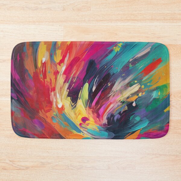 Item preview, Colorful Vibrant Brush Strokes | Desgin Art designed and sold by JFFStore.