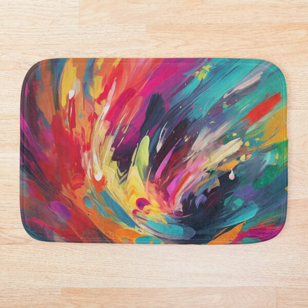 Item preview, Colorful Vibrant Brush Strokes | Desgin Art designed and sold by JFFStore.