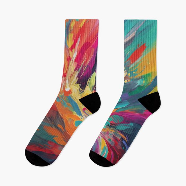 Item preview, Colorful Vibrant Brush Strokes | Desgin Art designed and sold by JFFStore.