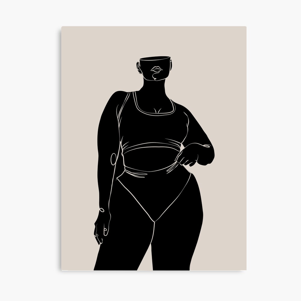 Beauty Black Woman - Body Positivity - Plus Size Women