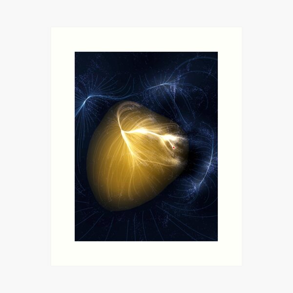 Item preview, Laniakea supercluster, illustration (C021/8229) designed and sold by SciencePhoto.