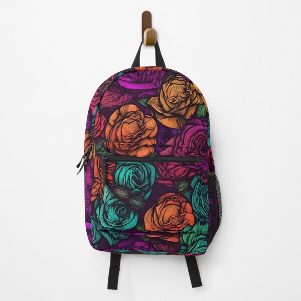 Item preview, Beautiful colorful rose pattern designed and sold by LimitedFuture.