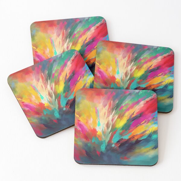 Item preview, Copy of Colorful Vibrant Brush Strokes | Desgin Art designed and sold by JFFStore.