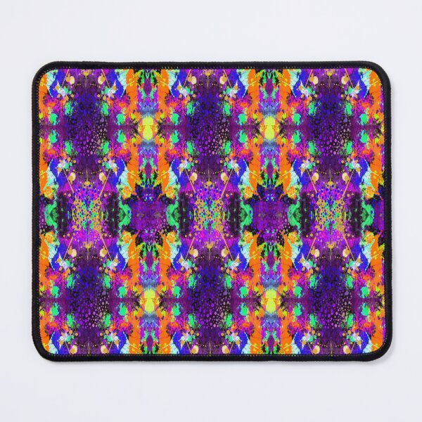 Item preview, Artistic Explosion 2 psychedelic graphic design, Abstraction, bold colorful abstract playful design inspired by nature designed and sold by Adri Barnard.
