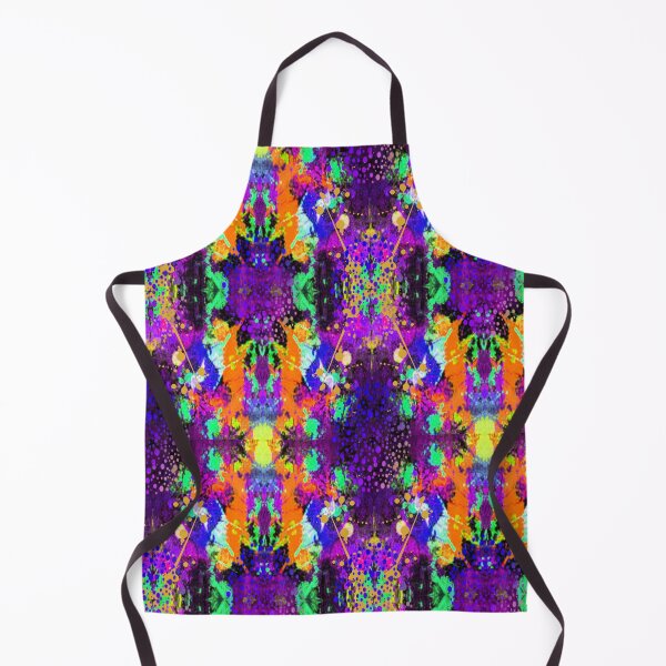 Item preview, Artistic Explosion 2 psychedelic graphic design, Abstraction, bold colorful abstract playful design inspired by nature designed and sold by Adri Barnard.