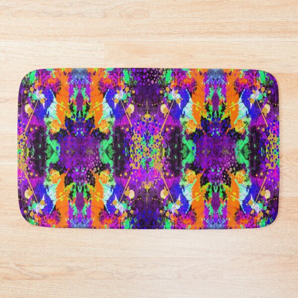 Item preview, Artistic Explosion 2 psychedelic graphic design, Abstraction, bold colorful abstract playful design inspired by nature designed and sold by Adri Barnard.