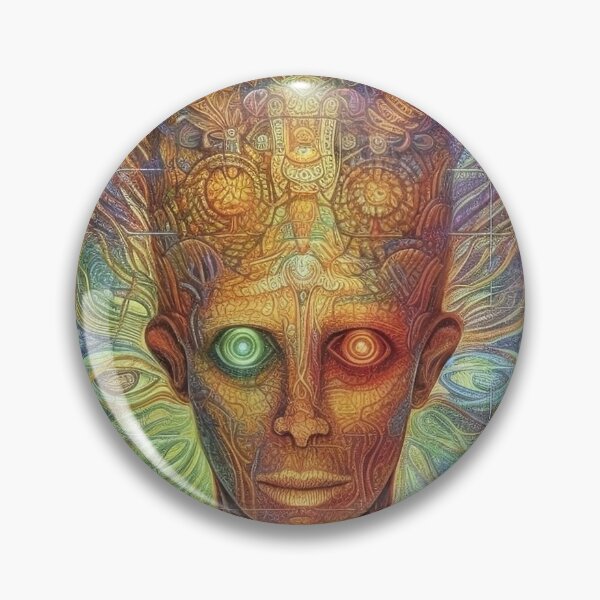 Aperçu de l'œuvre Art DMT psychédélique II très détaillé créée et vendue par Leo Rolph.