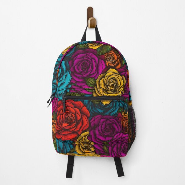 Item preview, Beautiful colorful rose pattern designed and sold by LimitedFuture.