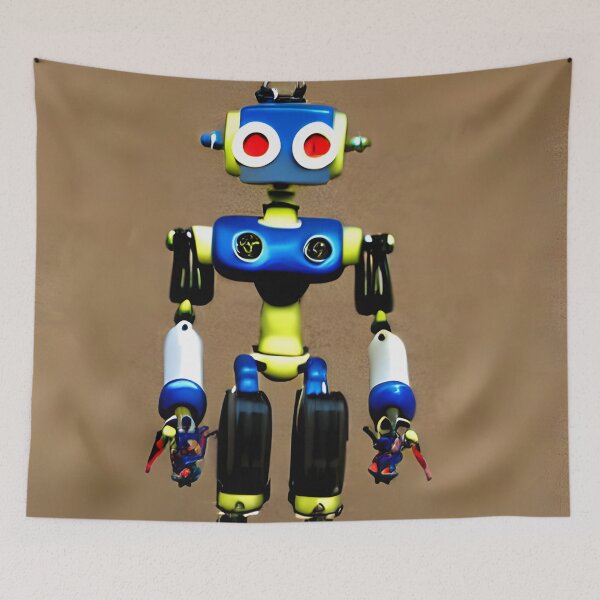 Item preview, Robot in the style of famous art. designed and sold by CRAFTER-MEDIA.