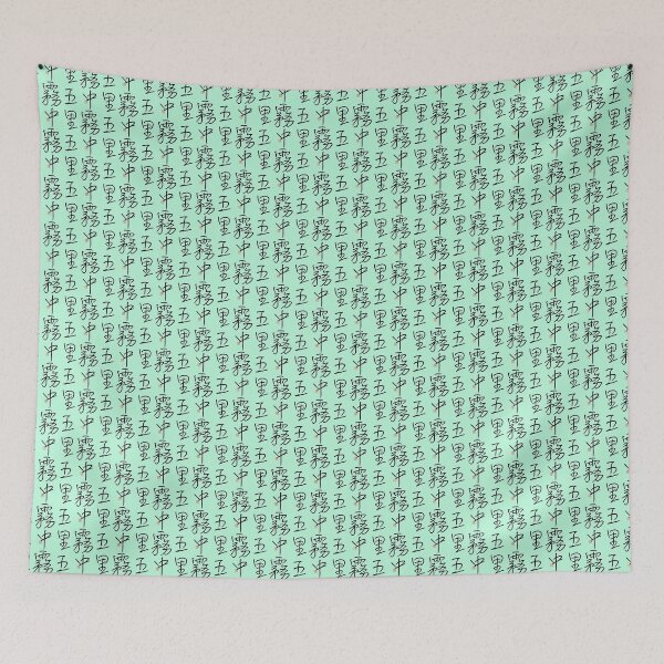 Item preview, Four Word Idioms: Gorimuchuh (Totally at a Loss; Up in the Air) designed and sold by kanjidesign.