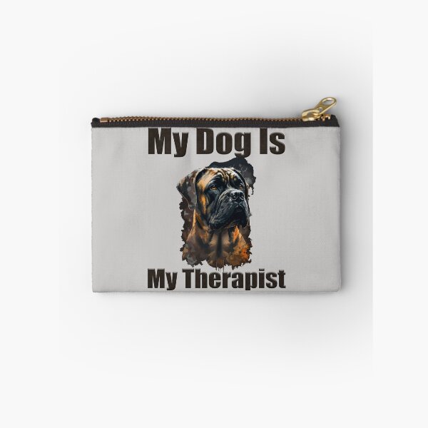 Item preview, My Dog is My Therapist - Realistic Canine Graphic Tee designed and sold by DigitalArt BoutiqueRS.