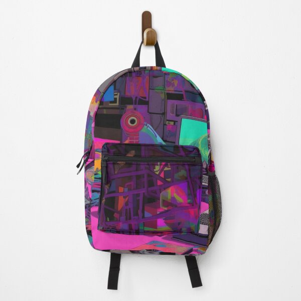 Item preview, pc neon synthpunk colorful designed and sold by PinkPinkArts.