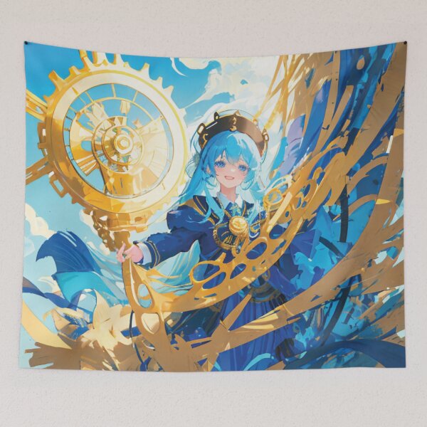 Item preview, anime_ blue lady style-5 designed and sold by theiynkhi.