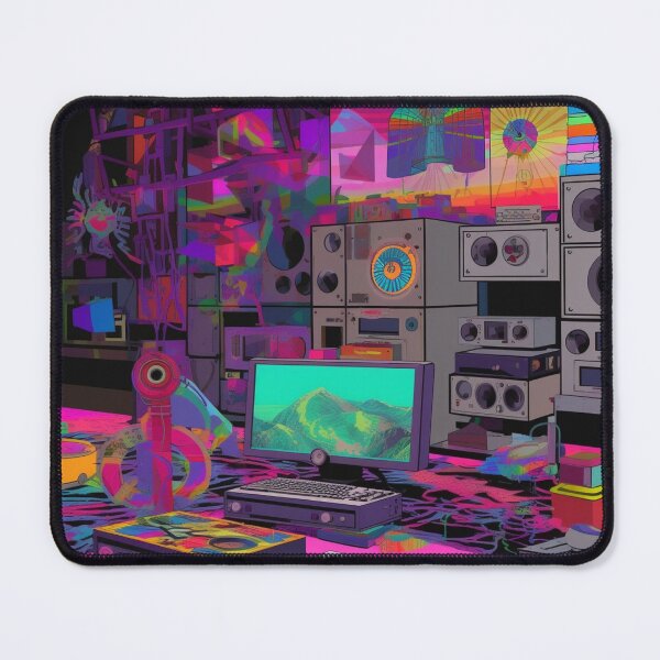 Item preview, pc neon synthpunk colorful designed and sold by PinkPinkArts.