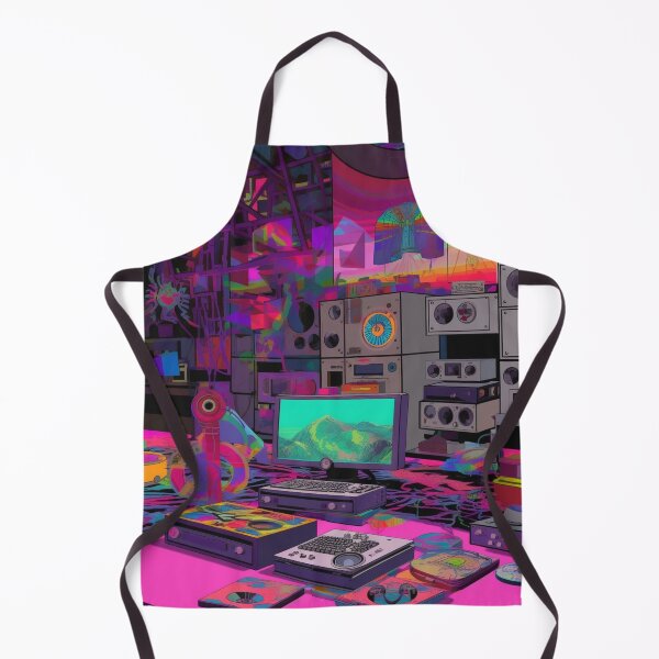 Item preview, pc neon synthpunk colorful designed and sold by PinkPinkArts.