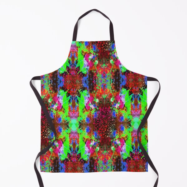 Item preview, Artistic Explosion 3 psychedelic graphic design, Abstraction, bold colorful abstract playful design inspired by nature designed and sold by Adri Barnard.