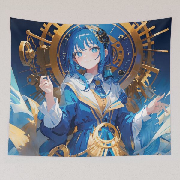 Item preview, anime_ blue lady style-6 designed and sold by theiynkhi.