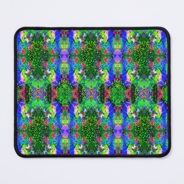 Item preview, Artistic Explosion 4 psychedelic graphic design, Abstraction, bold colorful abstract playful design inspired by nature designed and sold by Adri Barnard.
