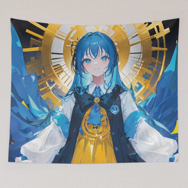 Item preview, anime_ blue lady style-7 designed and sold by theiynkhi.
