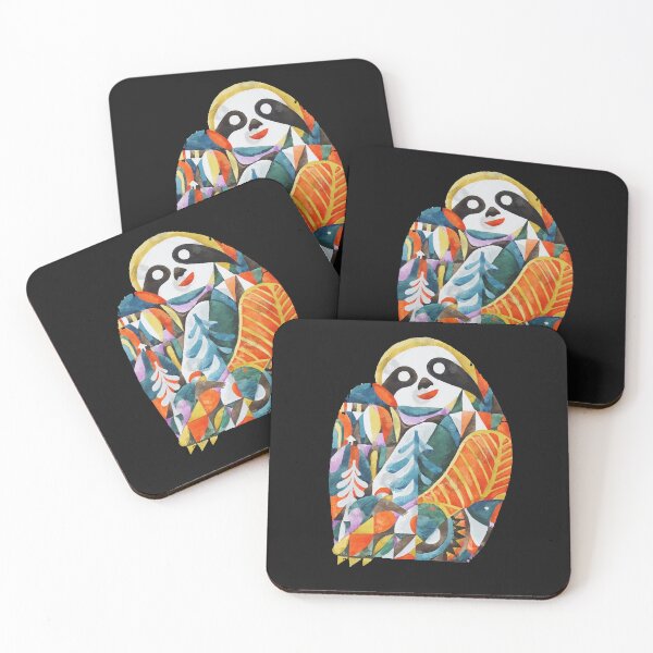 Item preview, Nordic Sloth Watercolor designed and sold by MaryFeila.