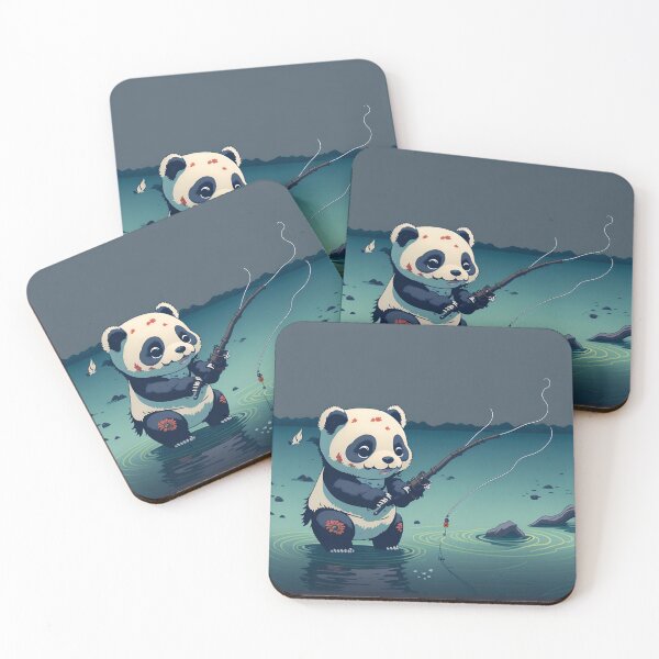 Item preview, Fantasy Panda Fishing| Watercolour Panda Fishing| Cute Panda Fishing| Cute Panda Design designed and sold by RedArtG09.