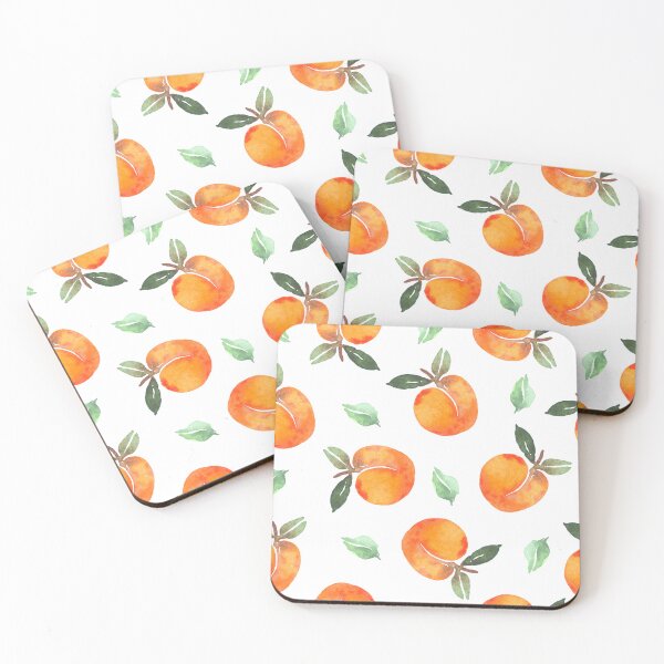 Item preview, Fruit Design Pattern - Colorful and Playful Peaches designed and sold by angelyara.