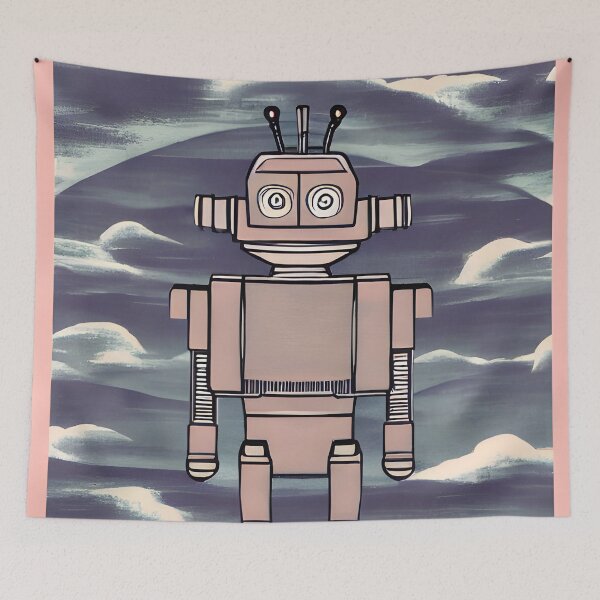 Item preview, Robot in the style of famous art. designed and sold by CRAFTER-MEDIA.
