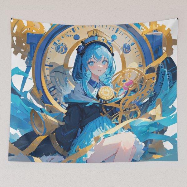 Item preview, anime_ blue lady style-8 designed and sold by theiynkhi.