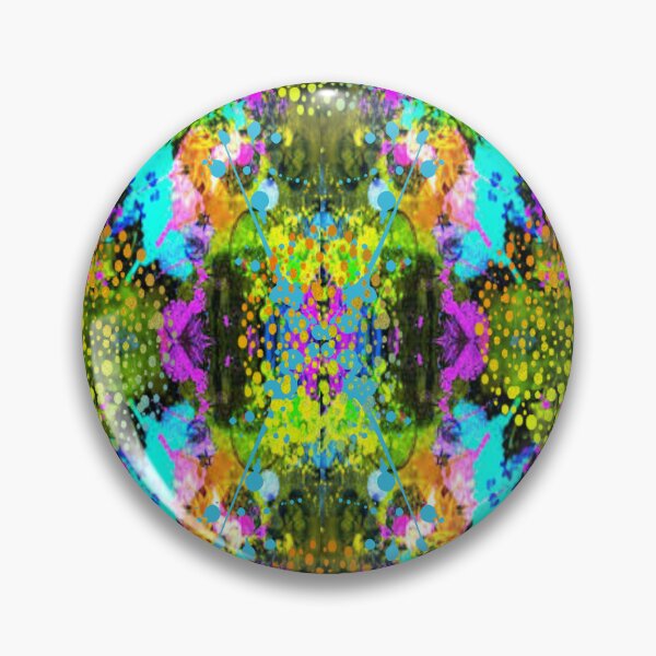 Item preview, Artistic Explosion 5 psychedelic graphic design, Abstraction, bold colorful abstract playful design inspired by nature designed and sold by Adri Barnard.