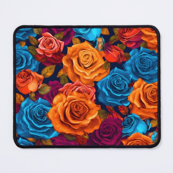 Item preview, Beautiful colorful rose pattern designed and sold by LimitedFuture.