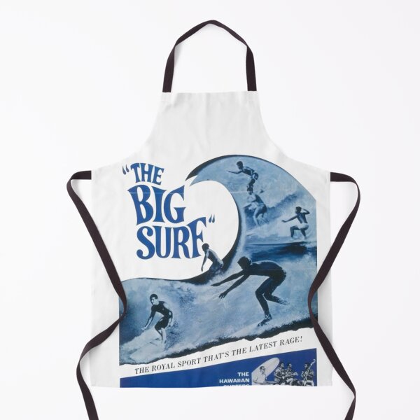 Item preview, RETRO THE BIG SURF POSTER designed and sold by DukeGroovy.