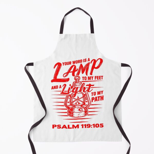 Item preview, Psalm 119:105 Your Word Is A Lamp To My Feet And A Light To My Path designed and sold by plushism.