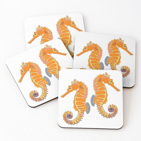 Item preview, Hangry Seahorses Digital Design designed and sold by vallisrowe.